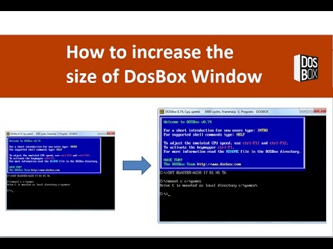 dosbox command line resolution